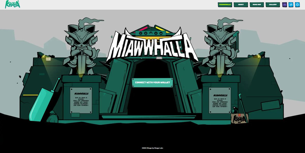 Khugaverse's tweet photo. The Miawwhalla Dashboard is officially LIVE, perfectly designed to help you keep track of your squad.✨

Ready to rule the Miawwhalla battlefield? Go flex your Khuga collection.

It's time to claw your way to victory! 😼 #WAGFI https://t.co/4dYevqpbxl