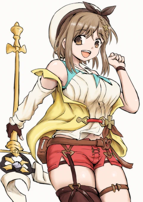 ゲームやった事無いけど、ライザいいと思います 