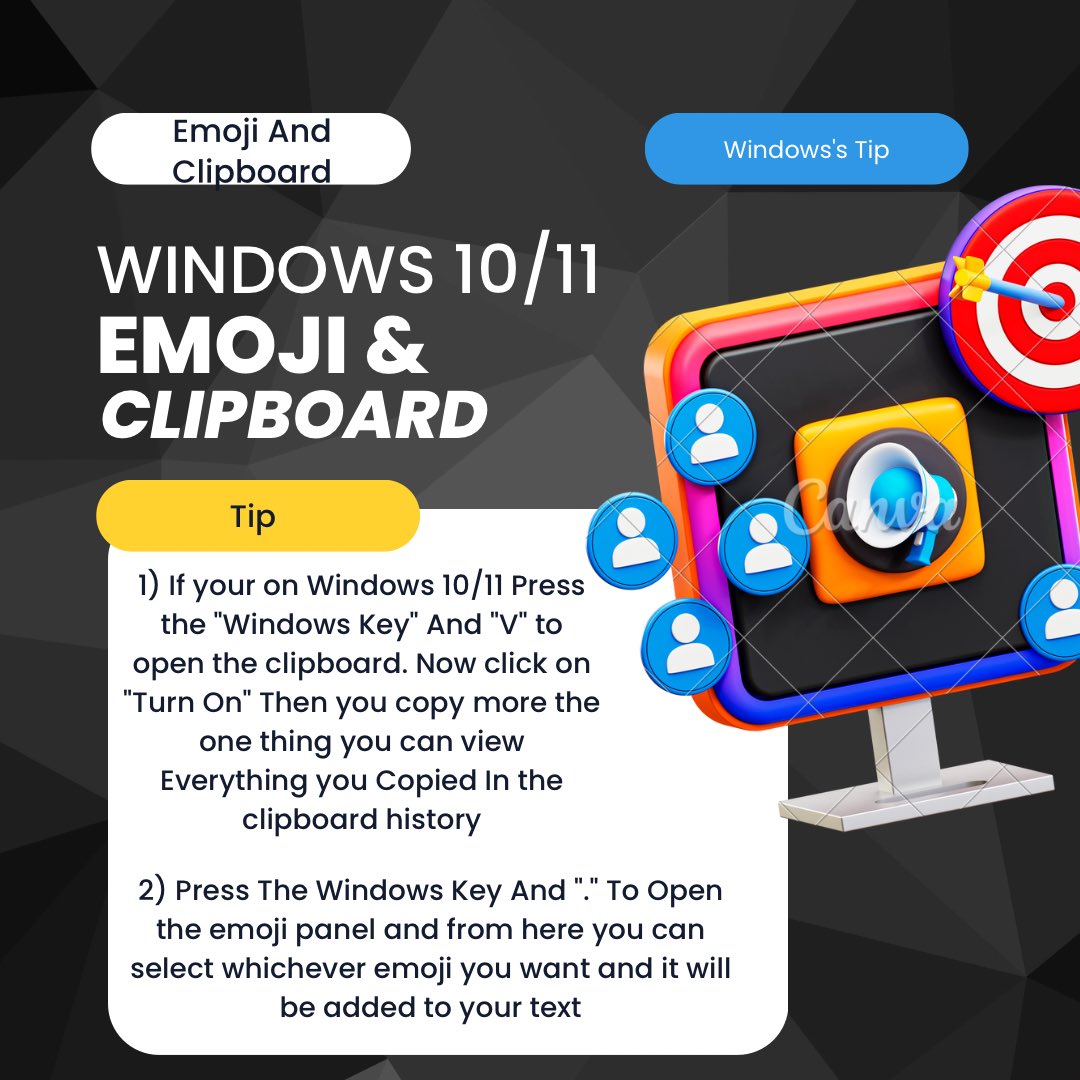 RohithM0009's tweet photo. Windows 10/11 Tip https://t.co/MZtJ5PqwMr