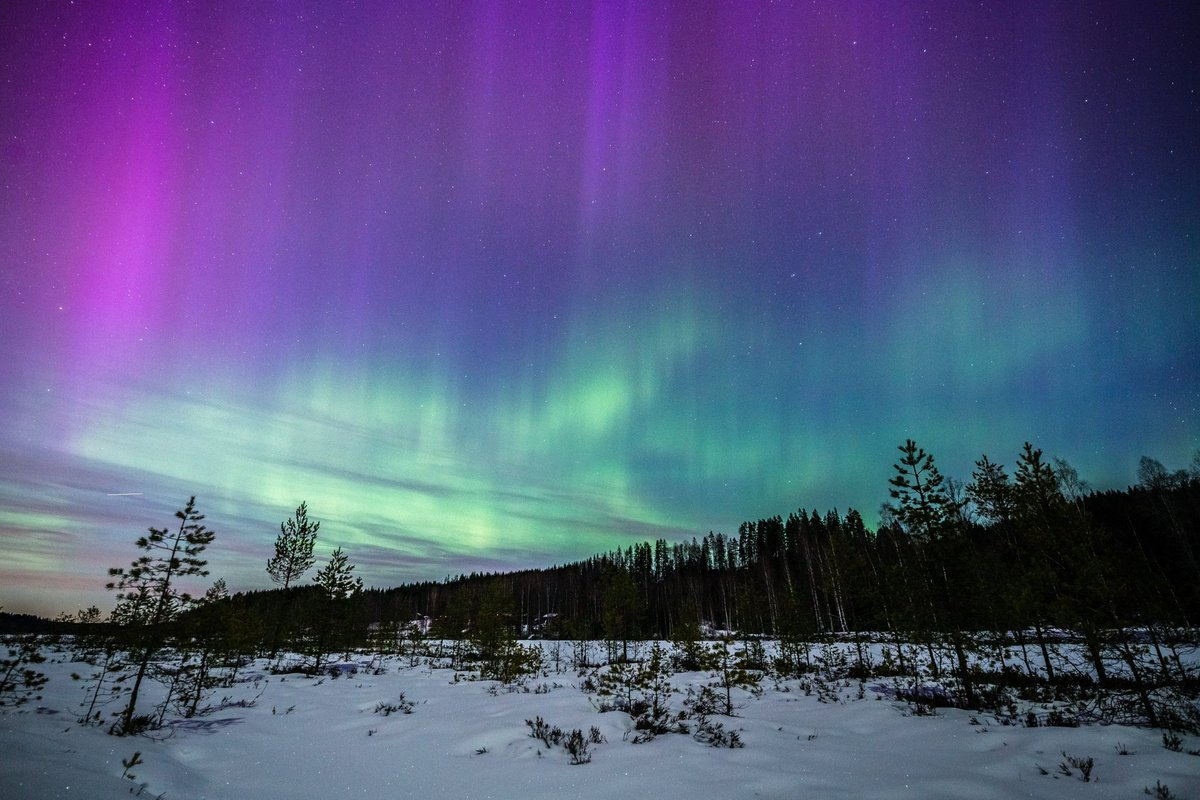 To find me
look up and see
follow the road 
to where the pink sky explode
for that is where I´ll be
#Auroraborealis #NorthernLights #WhereILive
#Värmland #Sweden