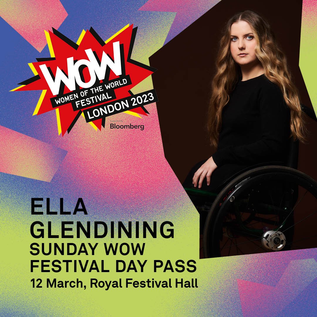 Very honoured to be speaking at the WOW Foundation’s Women of the World Festival.

Day Passes for WOW London are on sale! thewowfoundation.com/festival/wow-l… Join us for the world's biggest festival celebrating women, girls and non-binary people from 10-12 March 2023.

@WOWisGlobal #WOWLDN