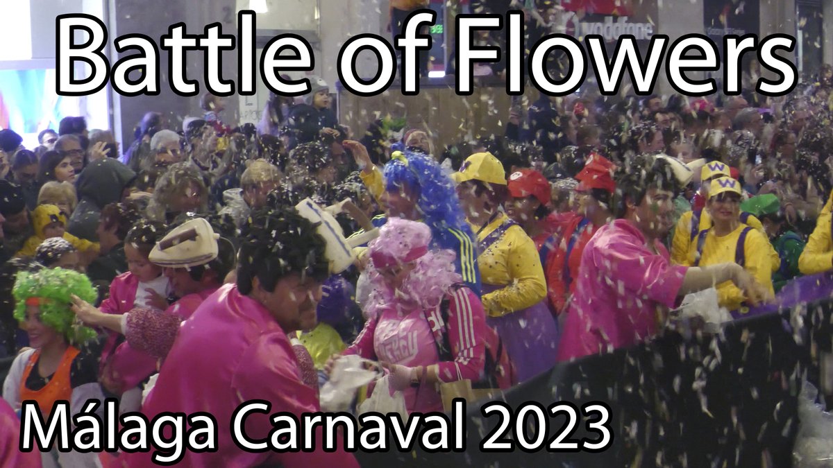 #Málaga Battle of the Flowers #Carnaval Parade | #Spain  #CarnavalMLG #Carnaval2023  #Carnival 
#Andalucía 
<a href="/CarnavalMLG/">Carnaval de Málaga</a>
<a href="/CarnavalMLGtube/">Carnaval Malagueño</a>

Watch the video on #YouTube!!

youtu.be/57su_l3aty4