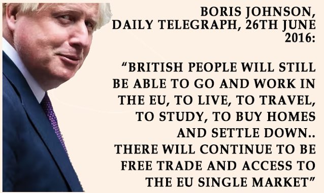 humes_fork's tweet photo. @john4brexit Both blonde, lying, ex-remain, adulterous, child abandoning, chancer PMs Johnson and Truss sold out just for a ride on the Brexit gravy train. Selling out is what Tory PMs do. Rishi Sunazi is following the Tory tradition of lying to get the top job.
#ToriesTellLies
#BrexitIsShit https://t.co/RFOvRoSDXc