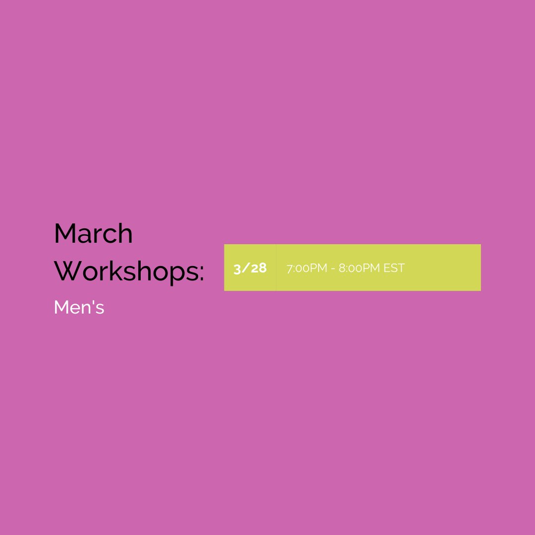 Let's get the new month started with our March Workshops that will include all things skincare, hair health and more. Visit the link in our bio sign-up and don’t forget to share the news with your loved ones! 💜