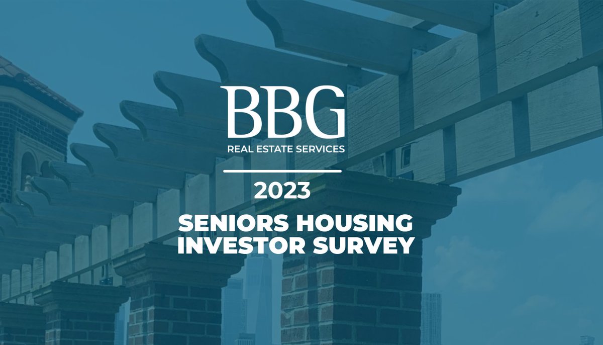 Today BBG published its inaugural Seniors Housing Investor Survey, which gathered insights from the most significant investors, developers, lenders and brokers across the United States. Download the report for insightful trends in the #seniorshousing In... bbgres.com/insight/2023-s…