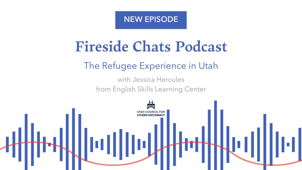 As a follow up to our Future of Refugees in UT symposium, Jessica Hercules, a community engagement organizer at <a href="/ESLCenter/">English Skills Learning Center</a>, discusses the experience of being a refugee in Utah, the struggles they may face, &amp; what they contribute to our society. 

Listen at bit.ly/3TyF5n5