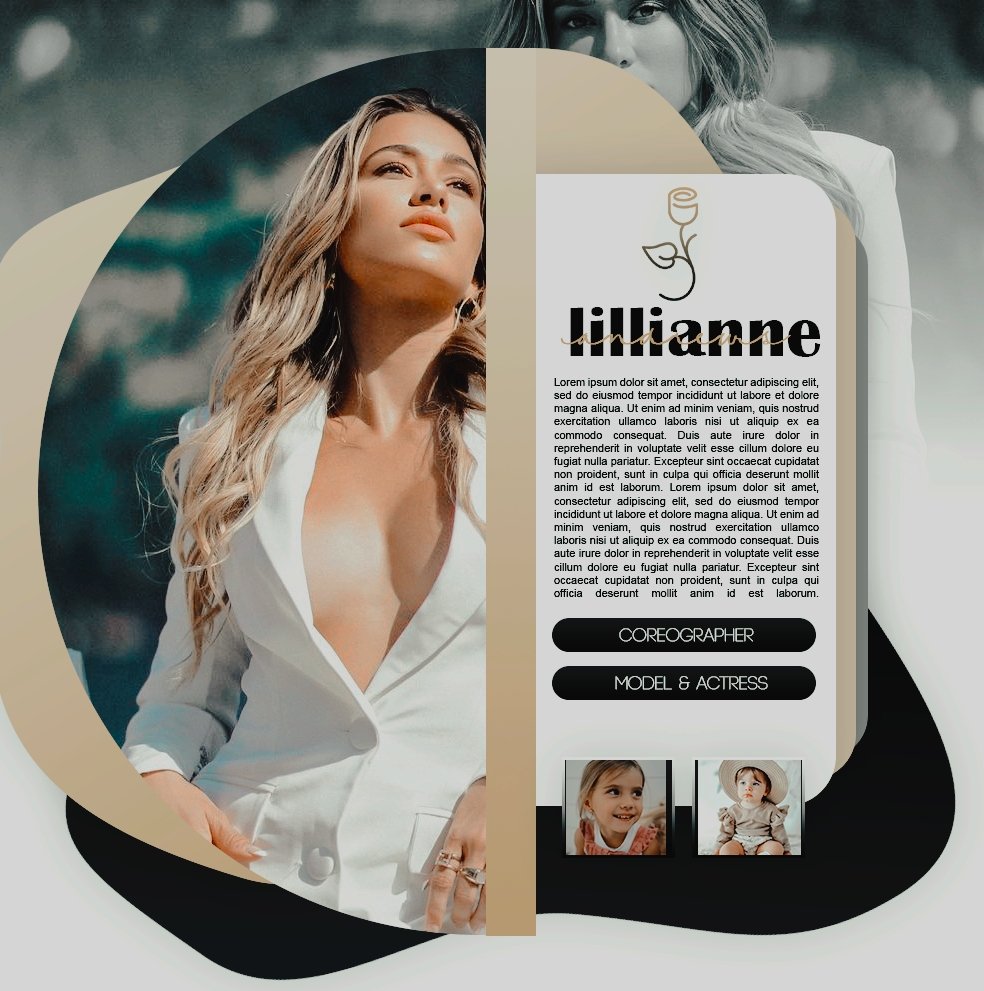 laceyliils's tweet image. ⠀ 

       ‍ ‍ ‍ ‍‍ ‍ ‍ ‍ ‍ ‍‍ ‍ ‍ ‍ ‍  𝆺𝅥 ‍‍𝗹𝗶𝗹𝗹𝗶𝗮𝗻𝗻𝗲 𝗱. 𝗮𝗻𝗱𝗿𝗲𝘄𝘀.
⠀⠀⠀     her aura is made of poetry,
             roses and galaxies.

⠀⠀⠀⠀⠀⠀ mom, actress &amp;amp;
⠀⠀⠀⠀⠀⠀ coreographer

⠀⠀⠀⠀⠀⠀ ‍ ‍ ‍  ‍ ‍ ‍ ‍‍ ‍ ‍ ‍ ‍  ‍ ‍ ‍ ‍ (↻+ 𔘓) 
⠀