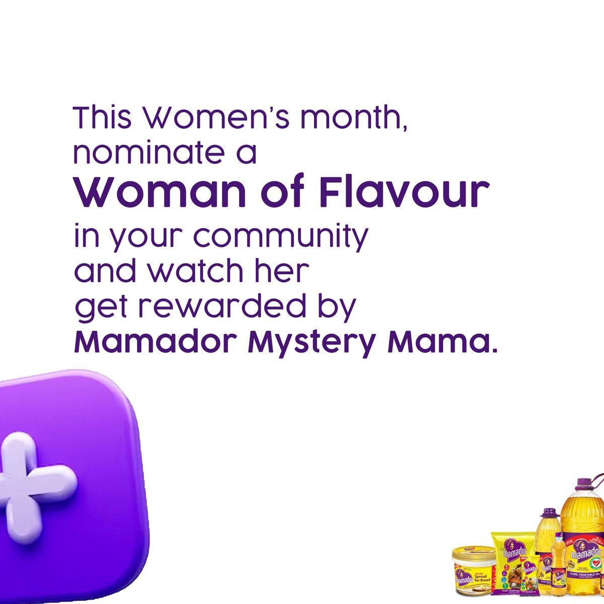 MamadorNg's tweet photo. This month let’s celebrate our amazing women who thrive to make a remarkable presence.
This month we are giving to you the chance to celebrate your woman of flavour in your community
Nominate that woman of flavour you know
Happy news month
#mamador #womanofflavour #neemonth https://t.co/cKsIEKb68l