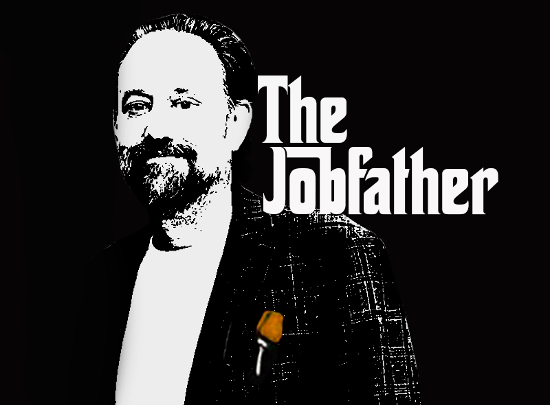 SpherionUtah's tweet photo. You might see this guy on tv with @DavidDJJames or hear him analyzing the @utahjazz on @KSLSportsZone, but he DOES have a day job. 
We don't call him coach though, we call him #thejobfather. He's out there filling jobs and filling hearts. https://t.co/6MgPQnFZxP