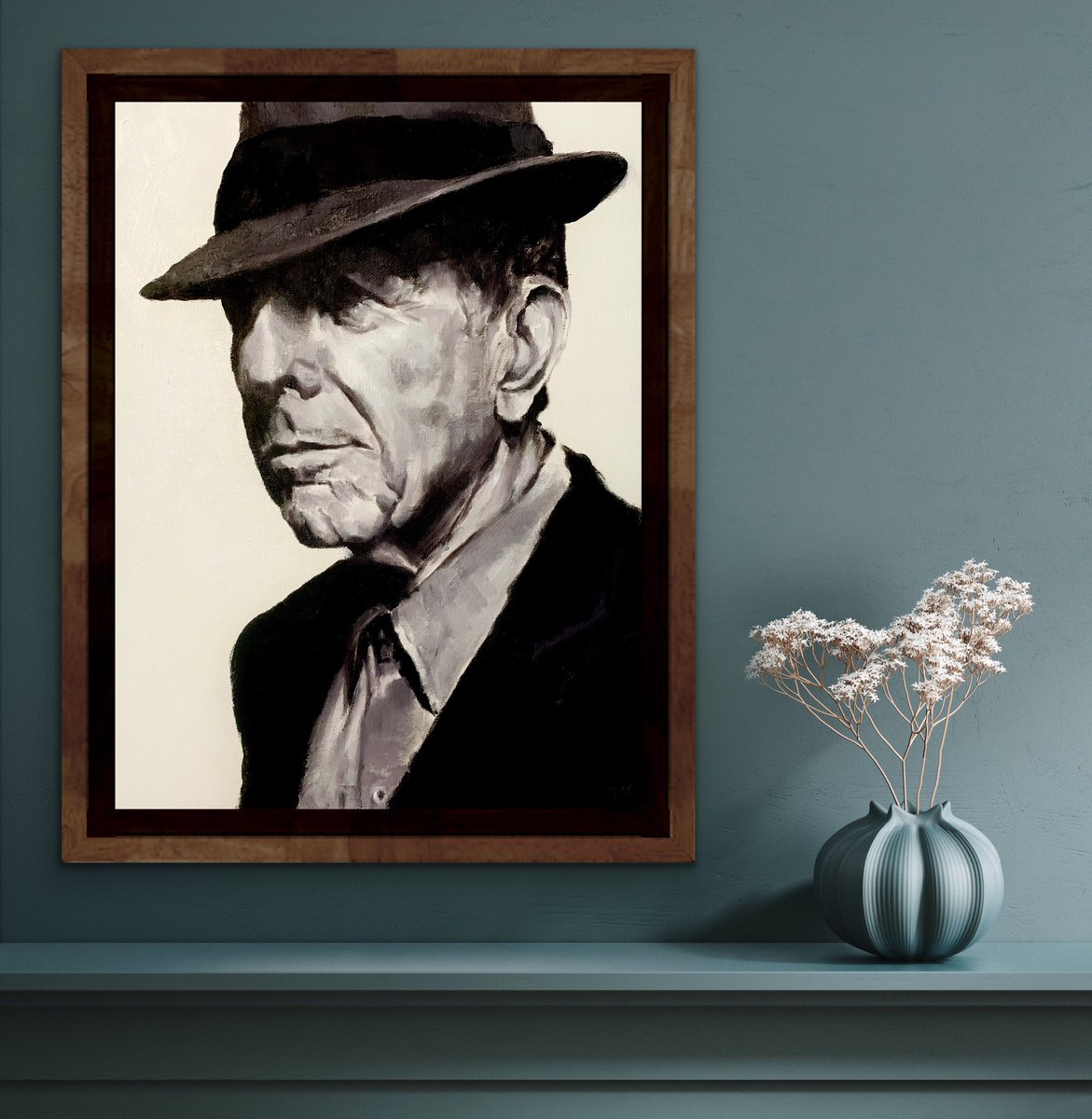 DaveyStar Artist (@daveystarr) on Twitter photo My new painting of #leanardcohen. He’s painted in oils on an A3 sized canvas board so easy to frame and would make an amazing gift for a fan. Available now!! #chesterartist #chesterart  #oilpainting My new painting of #leanardcohen. He’s painted in oils on an A3 sized canvas board so easy to frame and would make an amazing gift for a fan. Available now!! #chesterartist #chesterart  #oilpainting