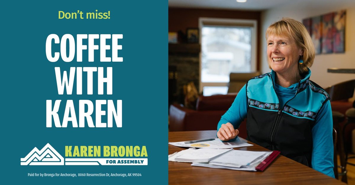 KBronga's tweet photo. Join me Saturdays, 9 am at Kaladis on Tudor/Muldoon. https://t.co/RFaIakkXbL
