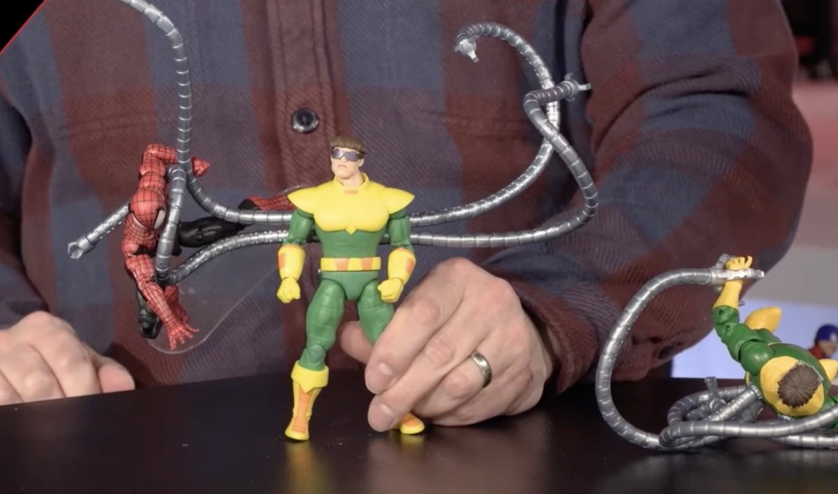 Anime Marvel Legends Spider Man 60th Anniversary Doc Ock Dr