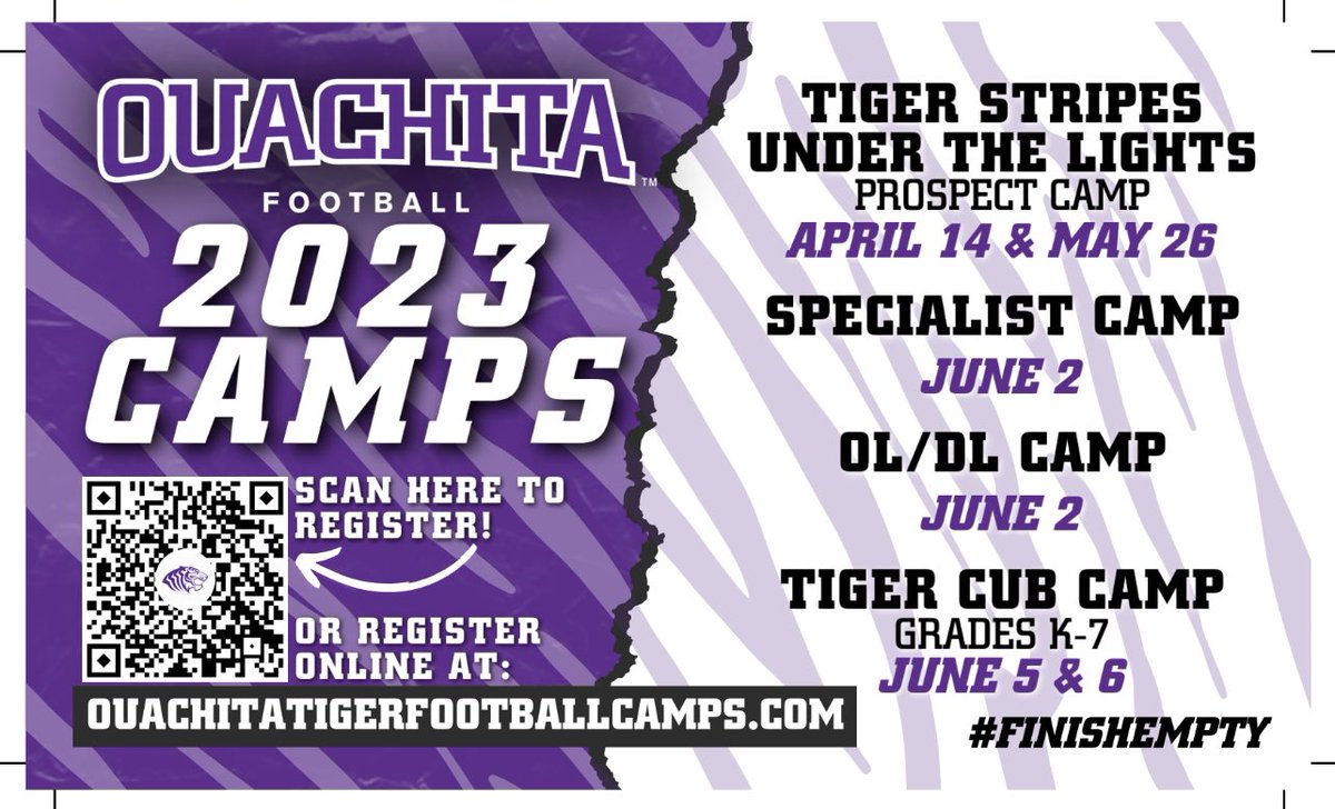 Come Camp with the 6x GAC Champs!  🏆🏆🏆🏆🏆🏆