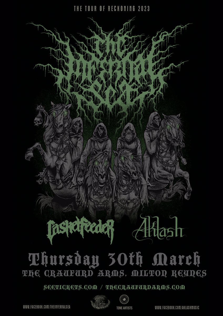 The Craufurd Arms (@craufurdarmsmk) on Twitter photo <a href="/theinfernalsea/">The Infernal Sea</a> 
Support by <a href="/CasketFeeder/">Casket Feeder</a> + AKLASH 
TICKETS ⬇️ 
seetickets.com/event/the-infe…
#upcoming #gig <a href="/theinfernalsea/">The Infernal Sea</a> 
Support by <a href="/CasketFeeder/">Casket Feeder</a> + AKLASH 
TICKETS ⬇️ 
seetickets.com/event/the-infe…
#upcoming #gig
