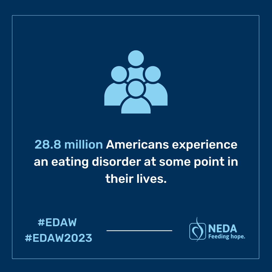 HealthyBoston's tweet photo. Eating disorders are often associated with young, heterosexual, white women, but BIPOC and LGBTQ individuals experience eating disorders at similar rates and in some cases, are less likely to receive help.

If you need help with an eating disorder, call or text 800-931-223 #EDAW https://t.co/yPkNyJPzjL