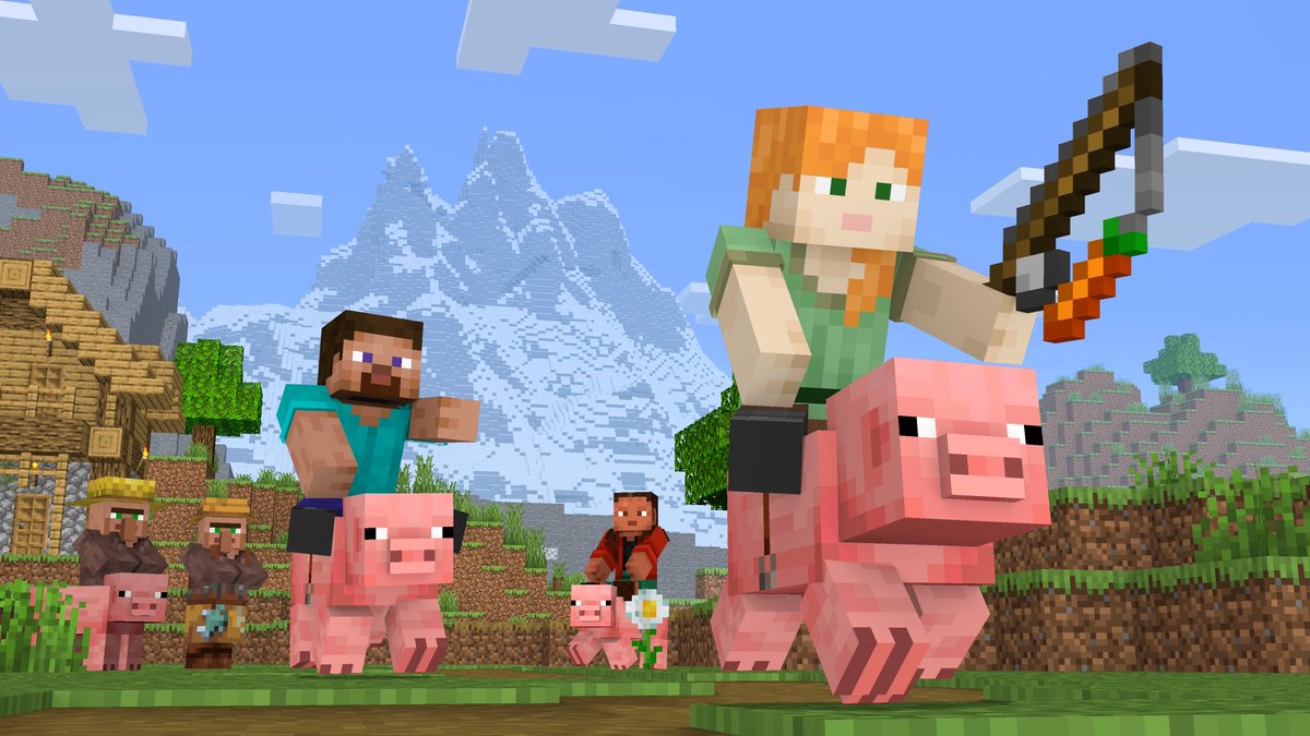 Minecraft on Twitter "It's NationalPigDay! Time to adventure and make