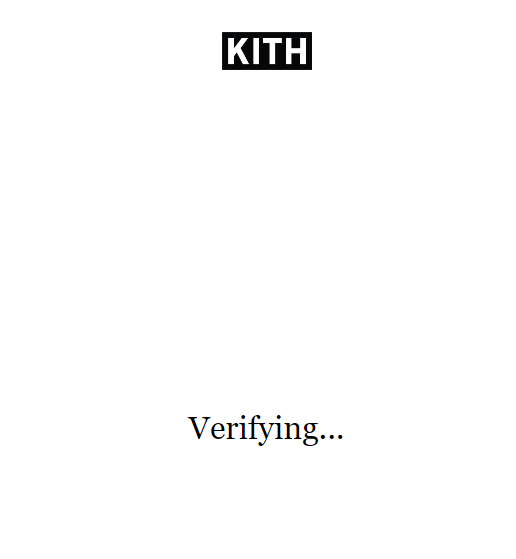 _Doc_Johnson's tweet image. Is anyone else having an issue with the KITH friend claim site?   Mine freezes on the verification step...

@invsiblefriends