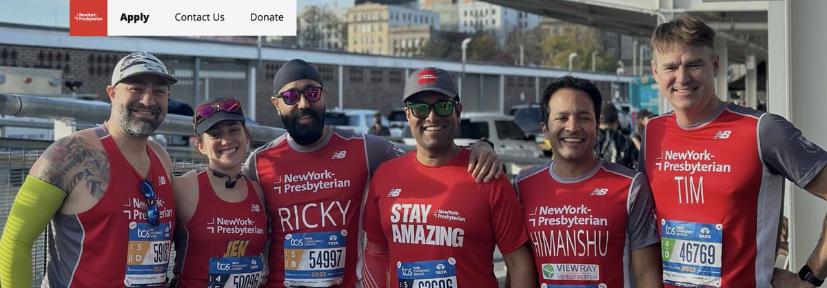 Himanshu Nagar (@himanshunagarmd) on Twitter photo If you're interested in running the <a href="/nycmarathon/">TCS New York City Marathon</a> with <a href="/nyphospital/">NewYork-Presbyterian</a>, click the application link below. #TeamNYPrunsNYC
give.nyp.org/nyc_marathon_a… If you're interested in running the <a href="/nycmarathon/">TCS New York City Marathon</a> with <a href="/nyphospital/">NewYork-Presbyterian</a>, click the application link below. #TeamNYPrunsNYC
give.nyp.org/nyc_marathon_a…