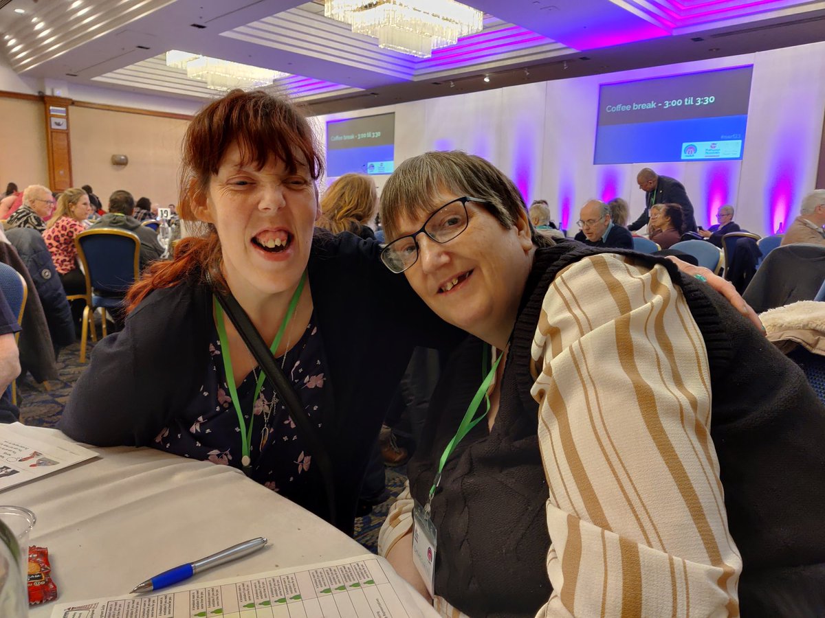 VoiceForAll3's tweet image. Having a fabulous time at the @nwtdt Blackpool conference.  As you can see from the pics.  Glad to see old friends and make some new ones,