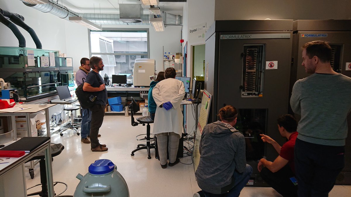 And some more photos of the visit to the ESRF!