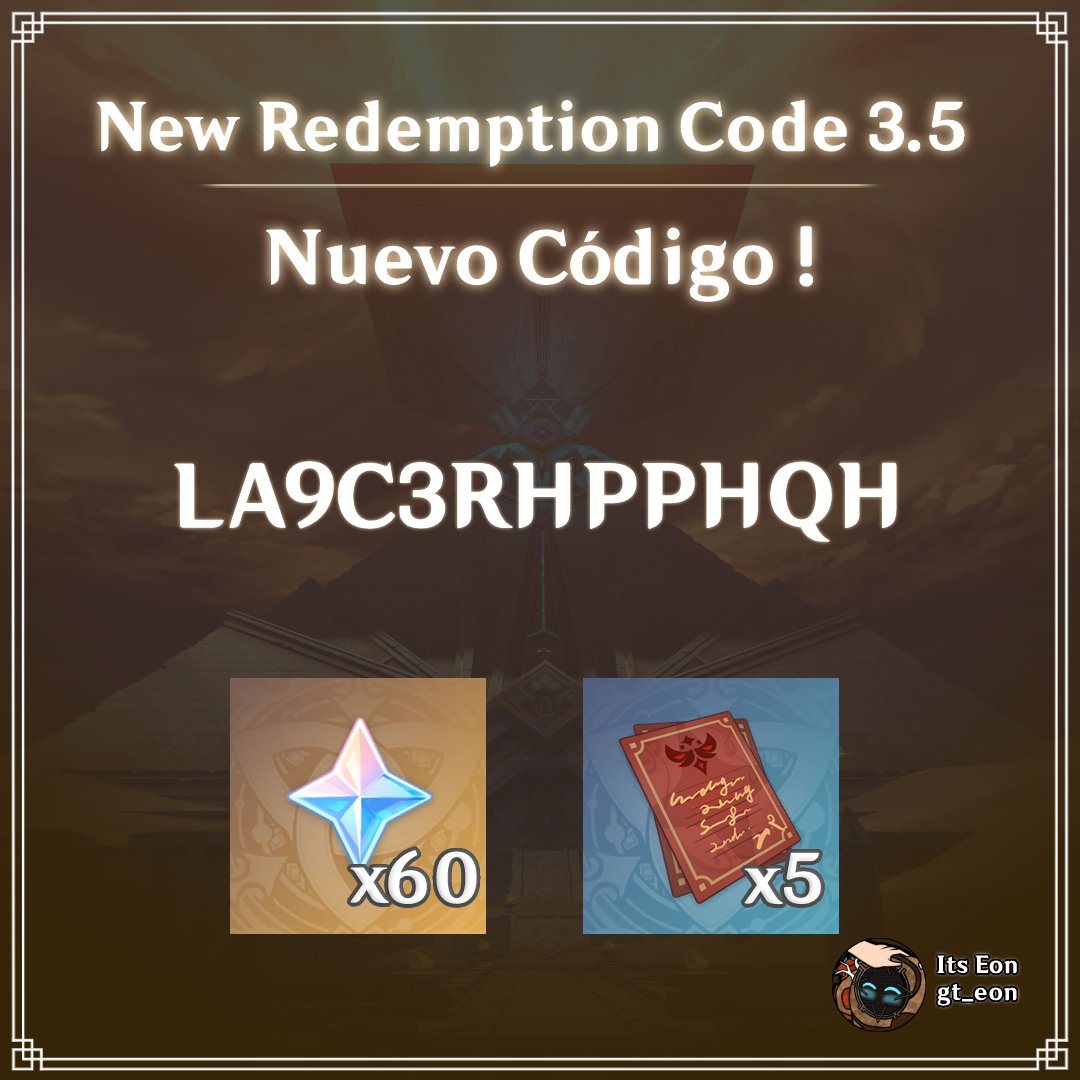 4 New Redemption Codes from 3.5 Special Program