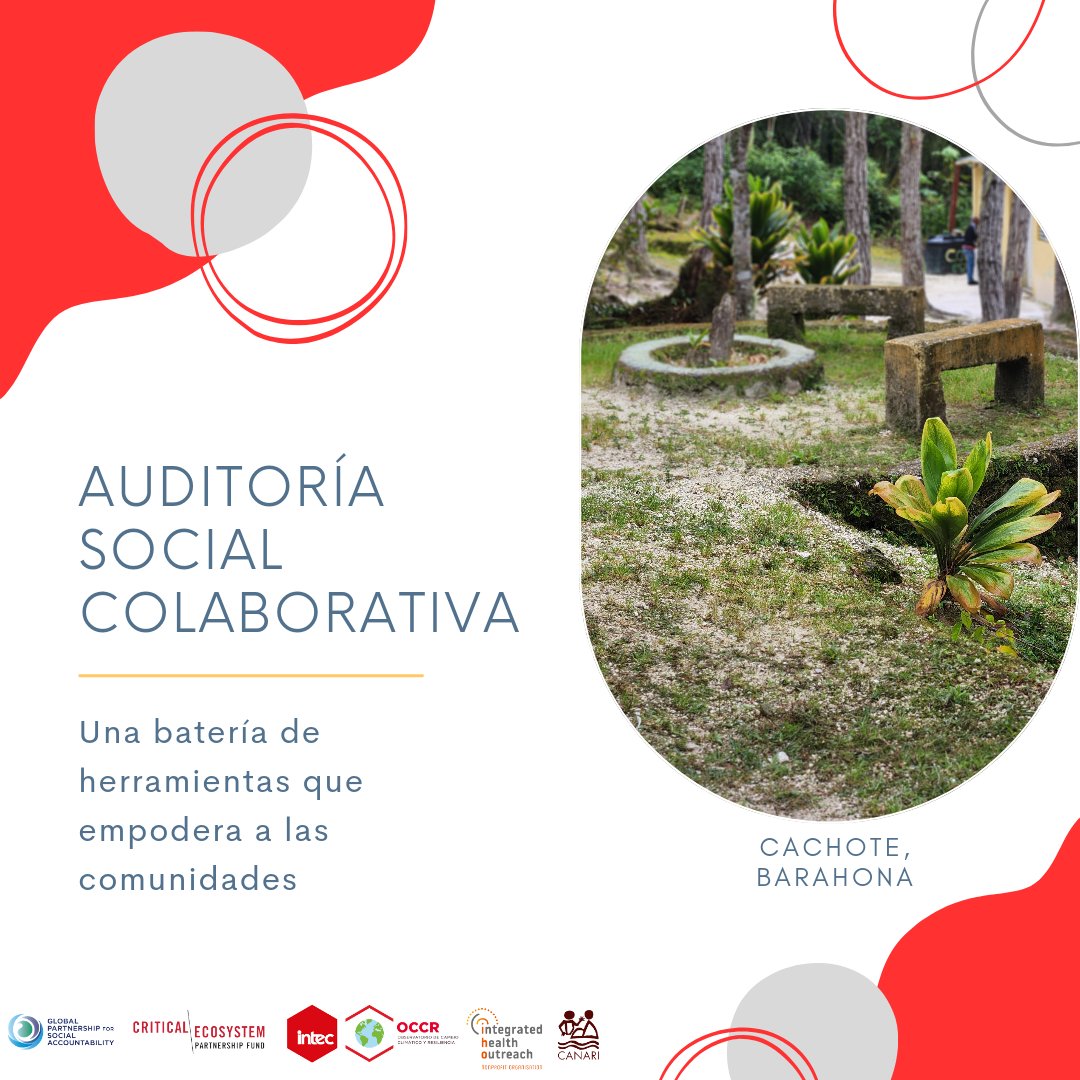 La Auditoría  Social Colaborativa, un proceso en el que los ciudadanos y los actores de la sociedad civil se involucran con los actores estatales en la resolución conjunta e iterativa de problemas para mejorar la prestación de servicios, la gobernanza del sector.