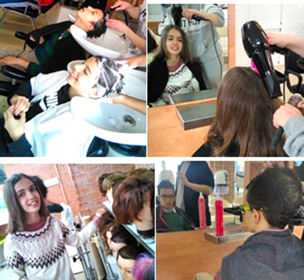 💇🏼‍♀️Un aula del CCEE #ElAlba acudió ayer al <a href="/ies_marin/">IES MARÍN AGUILERA</a> para participar como modelos en el taller de lavado, peinado y secado del pelo

😍Les encantó y disfrutaron mucho de la actividad

💙Muchas gracias a la profesora y a las alumnas, esperamos volver en otra ocasión

<a href="/educacyl/">Educación JCyL</a>