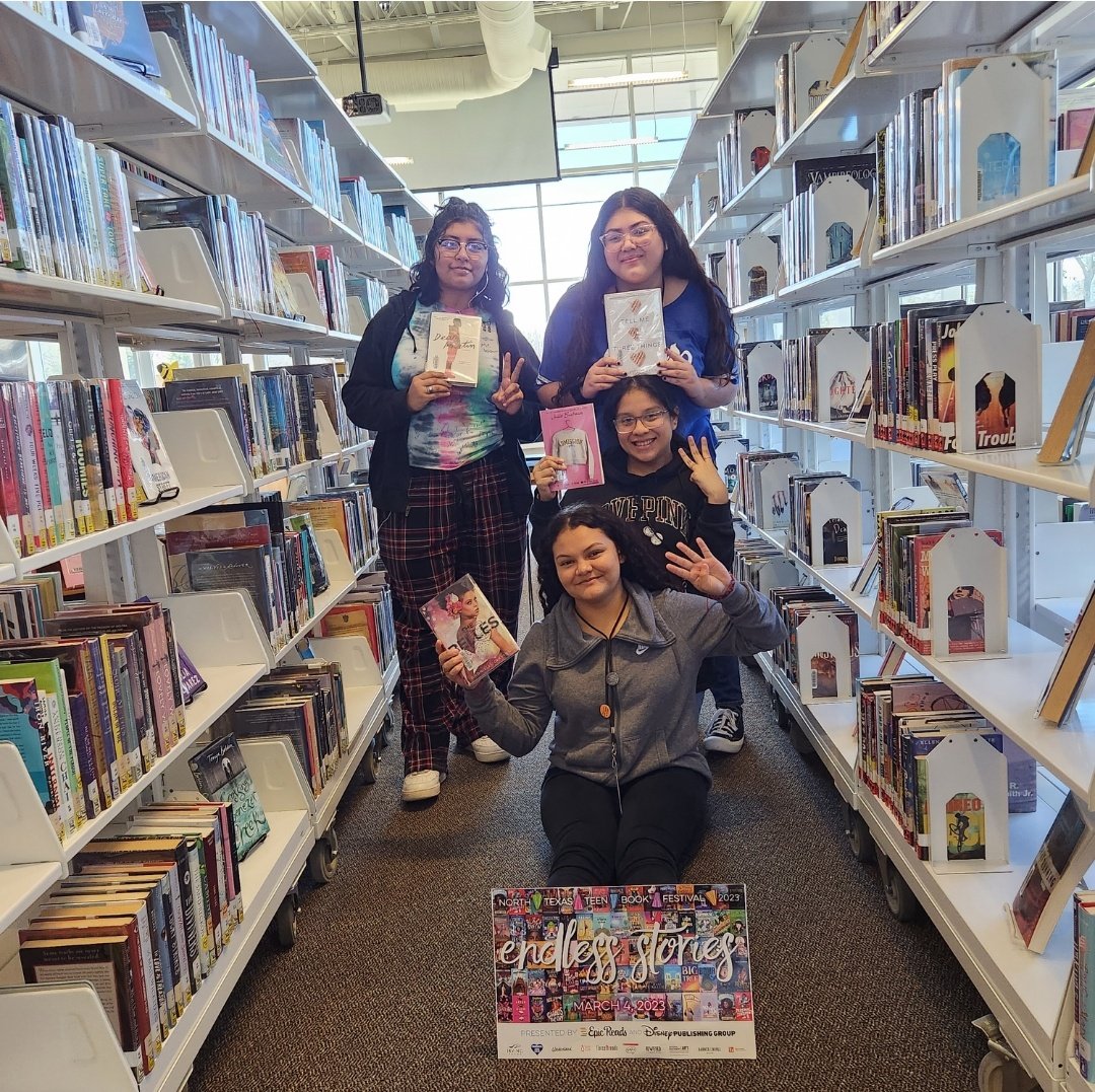 Looking 'Four'ward to the @NTTBFest this Saturday! Only 4 more days until these @CardwellPrep Eagles are making memories at #nttbf23 #EndlessStories @irvinglibrary