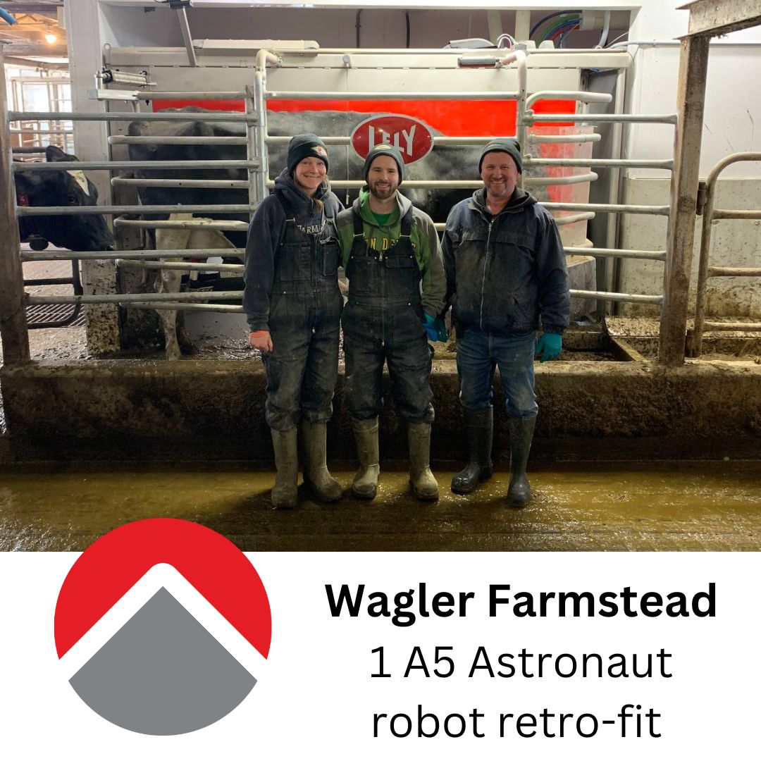 Avonbank_Ag's tweet image. Congratulations to the Wagler family on their A5 Astronaut robot start-up into their existing facility!  

#dairyrobot #agriculture #dairyfarming #dairyfarmers #ontag