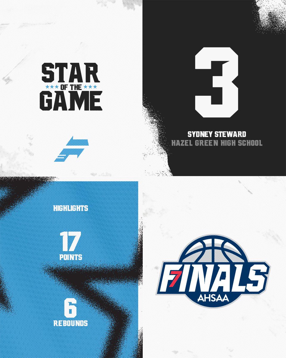 Starz 17U NIKE EYBL 2024 5-10 PG SYDNEY STEWARD scored a game-high 17 Pts to lead #1-ranked Hazel Green to a dominant 49-22 WIN vs #4-McGill-Toolen to advance to 6A State Final @ 12:30pm on Sat!  Congrats to <a href="/syd__3_/">Sydney Steward</a> @NGCBaller2023 &amp; ALL our STARZ! ⭐️