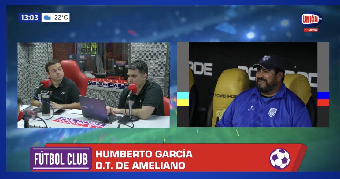 marceloburgosf's tweet photo. ⚽️@futbolclubpy🇵🇾
🎙️Humberto García (DT @ClubSpAmeliano)
“Me molesta la disparidad de criterios de los árbitros. En el partido pasado nos perjudicó bastante”
📺23 (Tigo) |17(Flow)
📻@LaUnionAM |🔗https://t.co/2rzSiMPMNK
📲https://t.co/udBL0kFigP
📺https://t.co/rt7uc0vnVN #FCPy https://t.co/kw2bcF6jd7