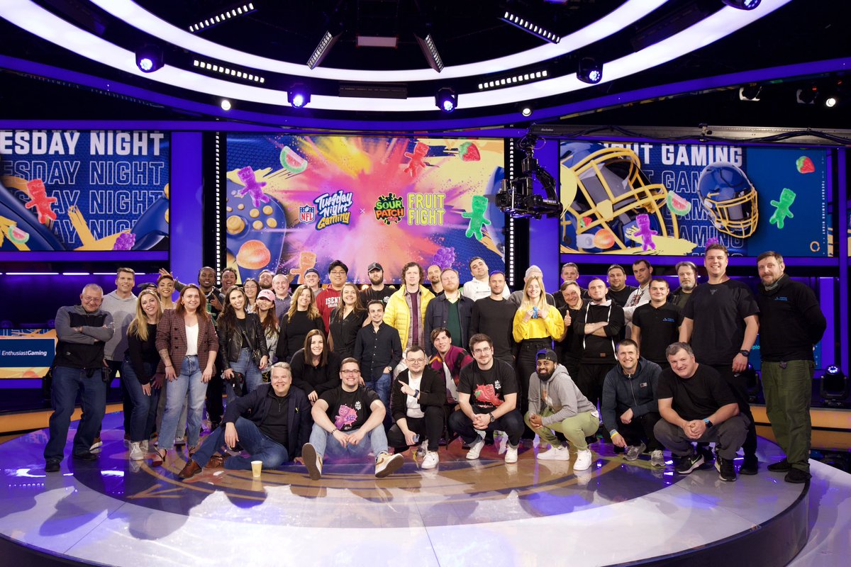 Six months and 21 episodes ago we started an interesting adventure with <a href="/WeAreEnthusiast/">Enthusiast Gaming</a> -  NFL Tuesday Night Gaming Season 1 

Once per week, every Tuesday
nearly 100 on air hours 
Millions of views
Fortnite, Rocket League, Madden, Fall Guys, Roblox 
Amazing oportunity to