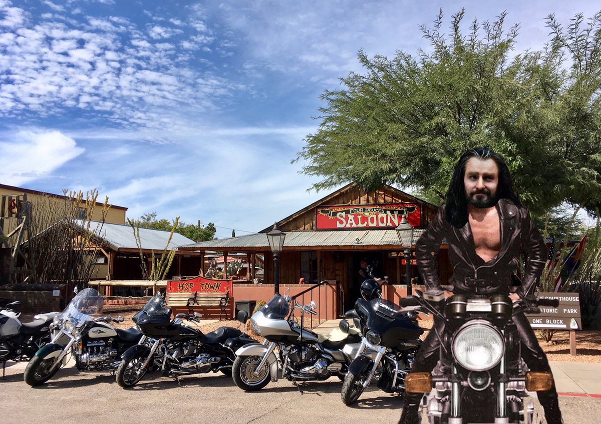 LostLongbeard's tweet photo. @DailyRoP @RespectfulOrcs @Pharazonsbeard @rukiasbankaii Have you considered joining my leisurely biker gang? The Biker Besties™️ https://t.co/J3Mbbbutoq