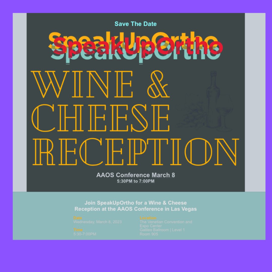 Join in wearing white on International Women’s Day in honor of the women who fought for women’s suffrage &amp; in solidarity w/ those continuing to fight for equity &amp; inclusion. At the AAOS meeting, there will be a group photo of the sea of white @ 5:30pm at the SpeakUp Ortho meeting