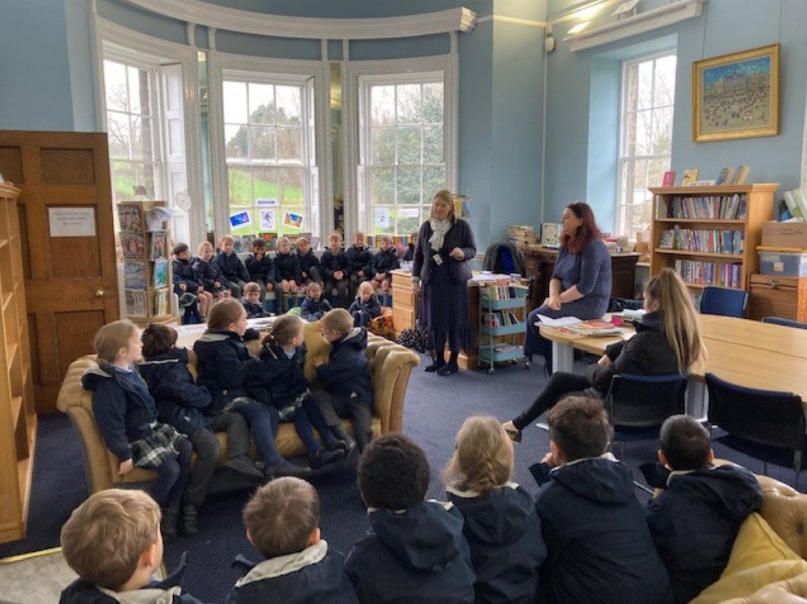 ReptonPrep's tweet image. Our Pre-Prep pupils have had a fantastic day spending time in the School Library! They enjoyed some fantastic sessions led by our Librarian Mrs Colver, who taught them all about the importance of reading and the positive impact it can have.

#AReptonPrepStory #WorldBookWeek