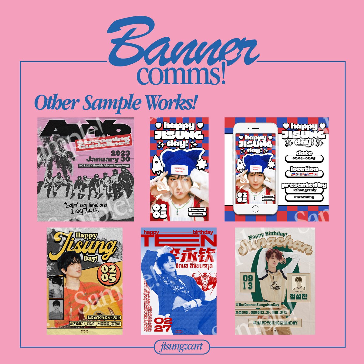 banner comms open !! <3

check images for more info 🫶🏻
click here to reserve a slot: forms.gle/wyv7RfyAGnmBAC…

🏷️ wts lfb lf ph banner comms commission design kpop concert nct dream wayv blackpink stray kidz itzy exo sc