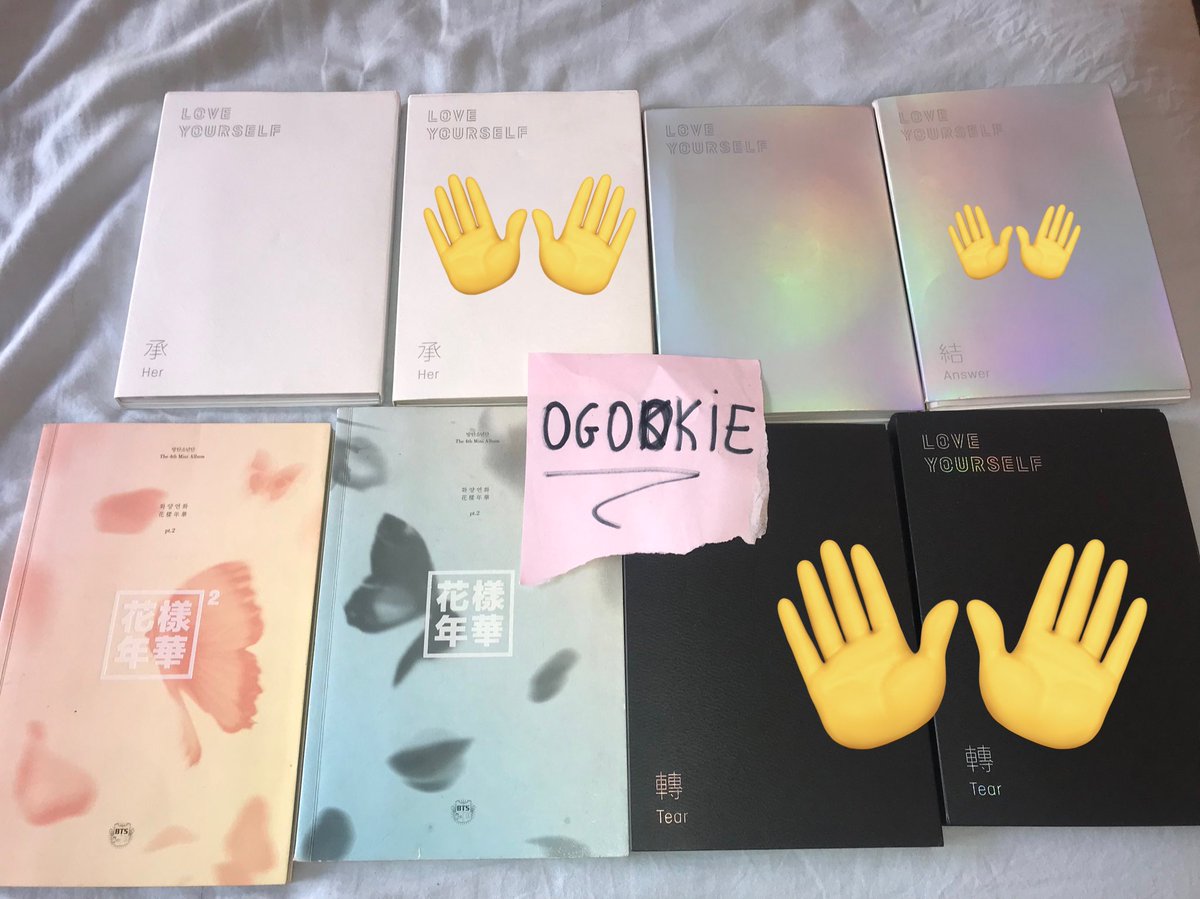 tribunalinterno's tweet photo. VENDA/VENDO BTS ÁLBUM (apenas os que não estão marcados)

- valor negociado na dm (com fotos mais detalhadas)  📌

- apenas pix‼️ https://t.co/fo4TcPEcfd