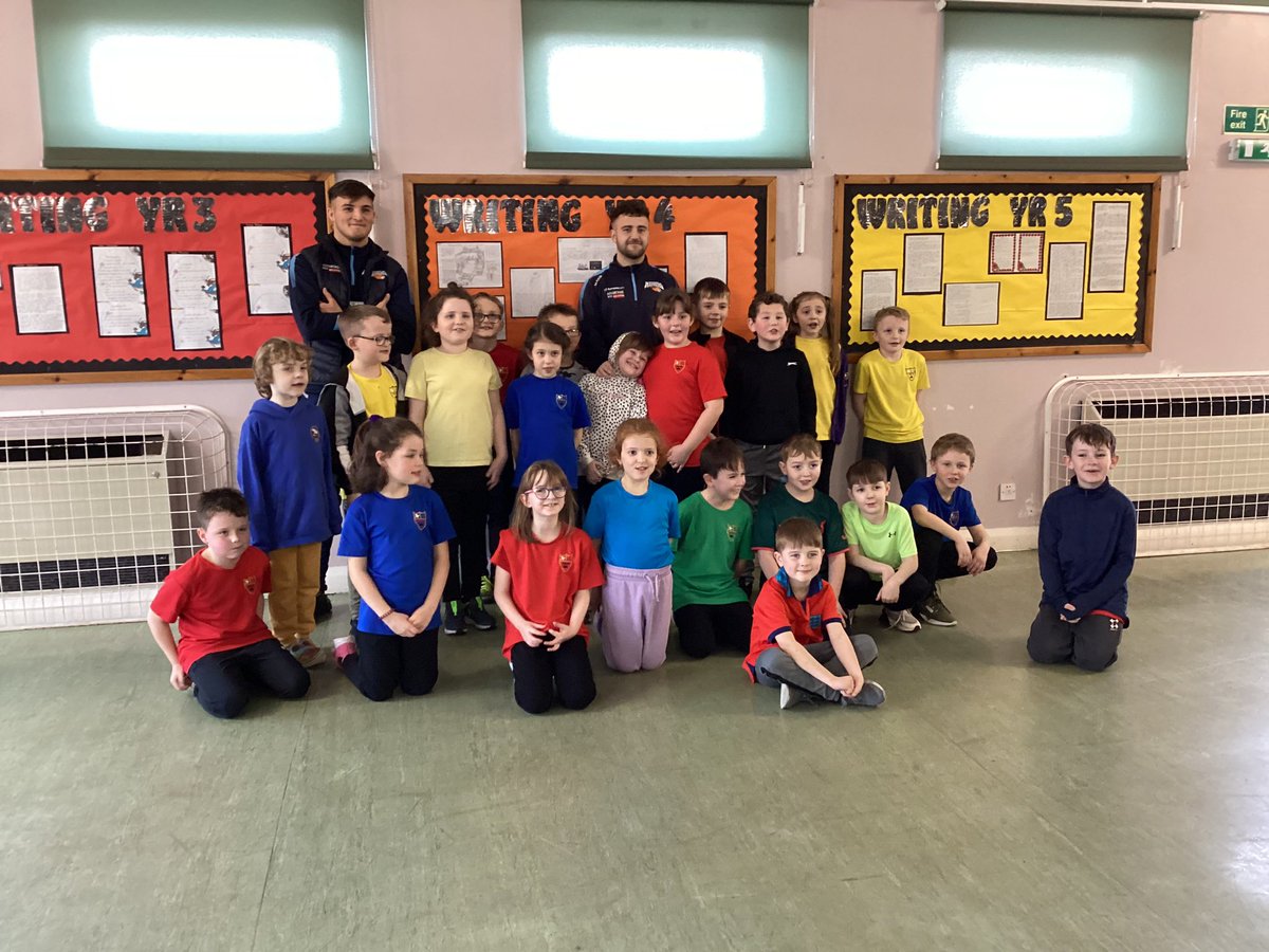 Miss Wren (@cwrswjs) on Twitter photo Last half term, year 3 had <a href="/AdvantageBarrow/">Advantage! Barrow Raiders Community Foundation</a> come and help develop their tag rugby skills. It was lots of fun and they enjoyed every session. Thank you! Last half term, year 3 had <a href="/AdvantageBarrow/">Advantage! Barrow Raiders Community Foundation</a> come and help develop their tag rugby skills. It was lots of fun and they enjoyed every session. Thank you!