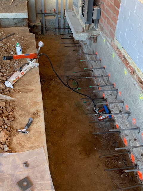 jusdplanning's tweet photo. UPDATE @Jurupa_Middle Modernization Project: 

Contractors have poured the structural footings, and poured the slab on grade back. Contractors have started the structural upgrades to the roof. https://t.co/7nApN2vrmc
