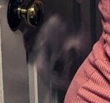 NM4yhem's tweet photo. @jo447 @racheltrains And how exactly do you propose she close the door when her suggestion  of feminine strength is so outrageous, the epitome of shock and bewilderment has literally manifested between them https://t.co/900tiJrILM