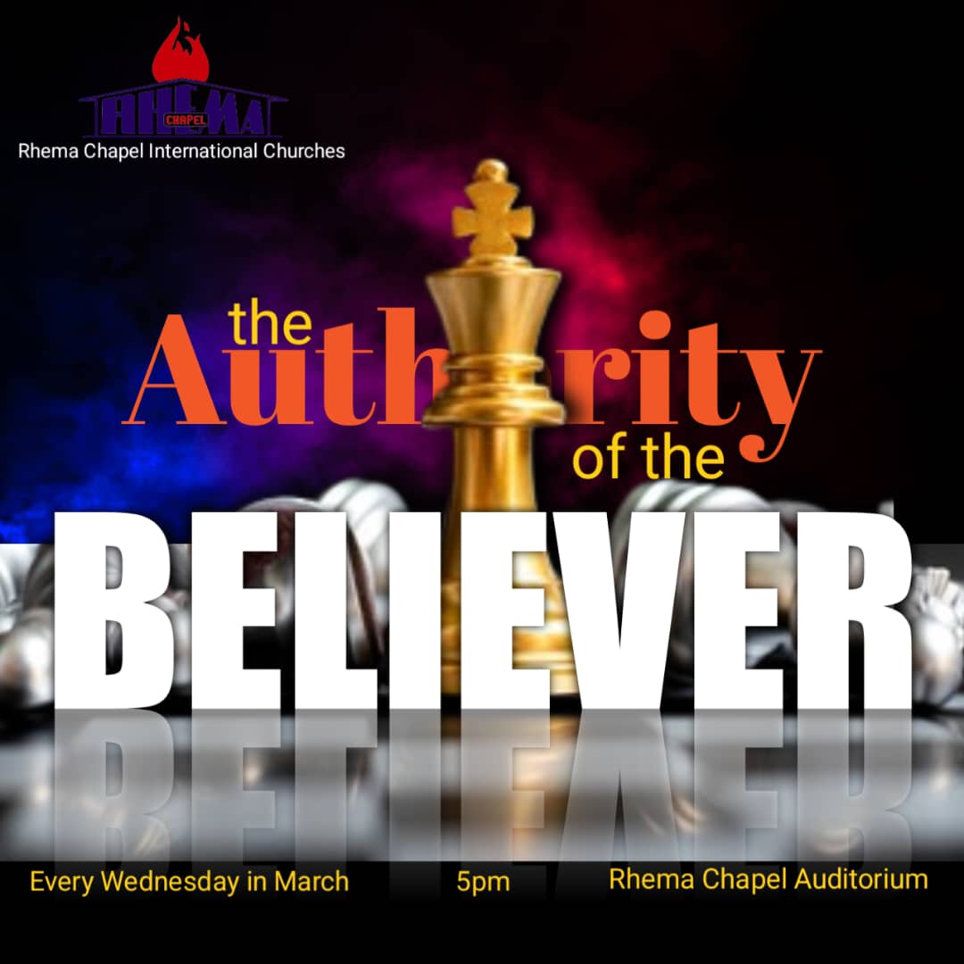 RhemaChapelxIfe's tweet photo. In this month, as we explore "the authority  of the believer", this evening we shall be gaining insights into who a believer is.

#RhemaIfe
#RCICSERVICE
#Word
#Biblestudy https://t.co/VWKlbSFlql