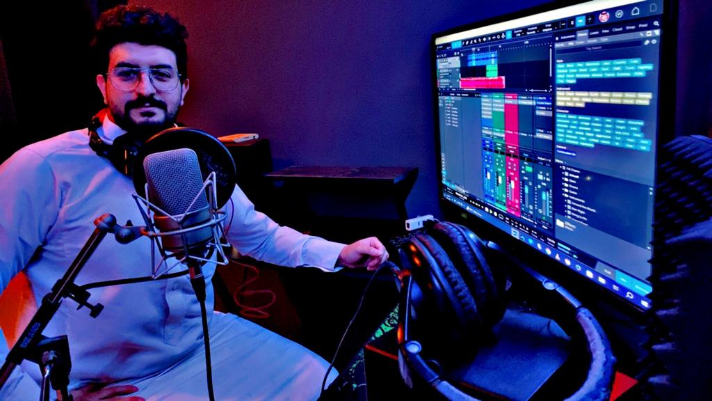 الحمد لله تم الانتهاء من الاستديو الجديد