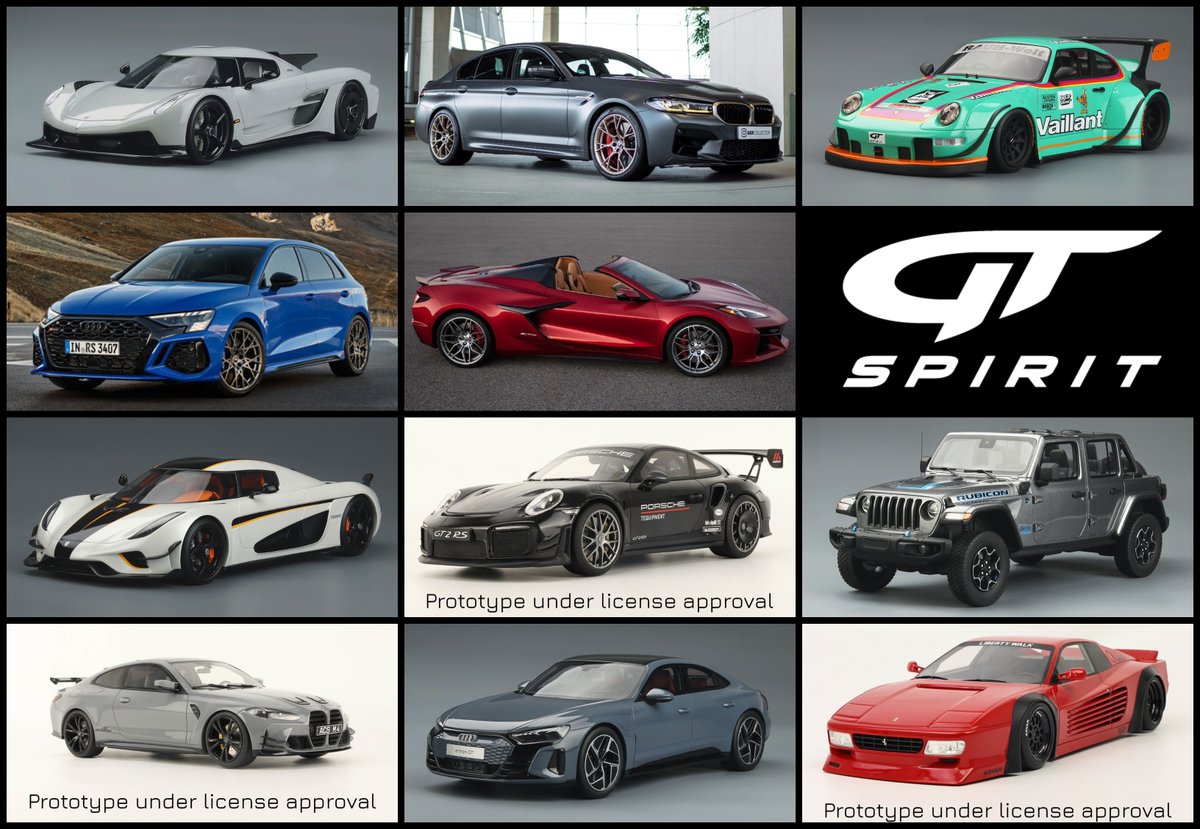 GT Spirit on Twitter "Discover our 11 (!) new models for August