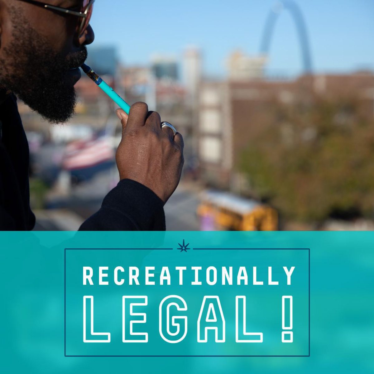 We're still celebrating. 🎉 Recreational marijuana is now legal in Missouri. Teal has the goods. Visit <a href="/weedmaps/">Weedmaps</a> to see what this means for you and the dispensaries in your area: bit.ly/41gQkVT