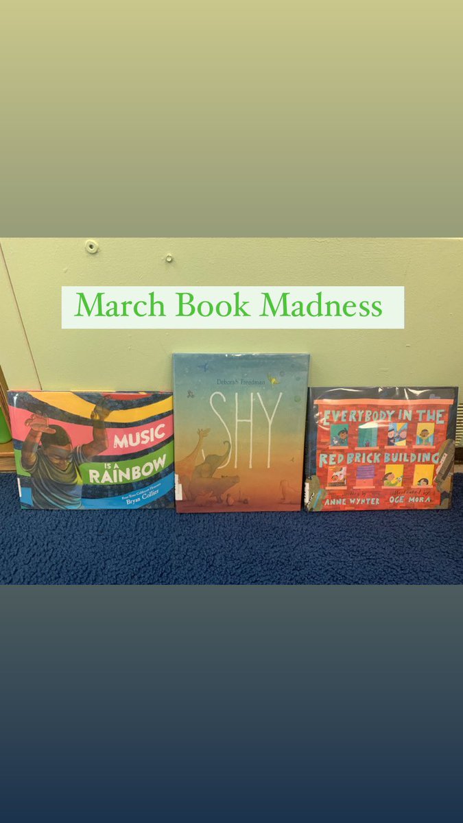 Already loving the choices for this year’s March Book Madness! Here are some we have read so far! 📚 #marchbookmadness @DeSarboDugout3 @drmikeimondi @DentonDucks @DentonAvenueAP @ogemora