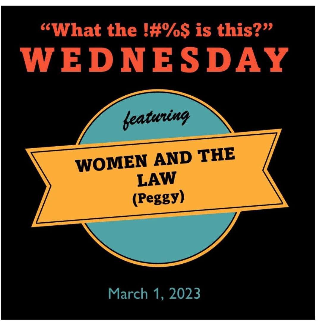 BurgerLibrary's tweet image. To celebrate the first day of Women&apos;s History Month, we are highlighting @HeinOnline&apos;s Women and the Law (Peggy) database!

Check out our blog for more information: ow.ly/NhmC50N6aQl