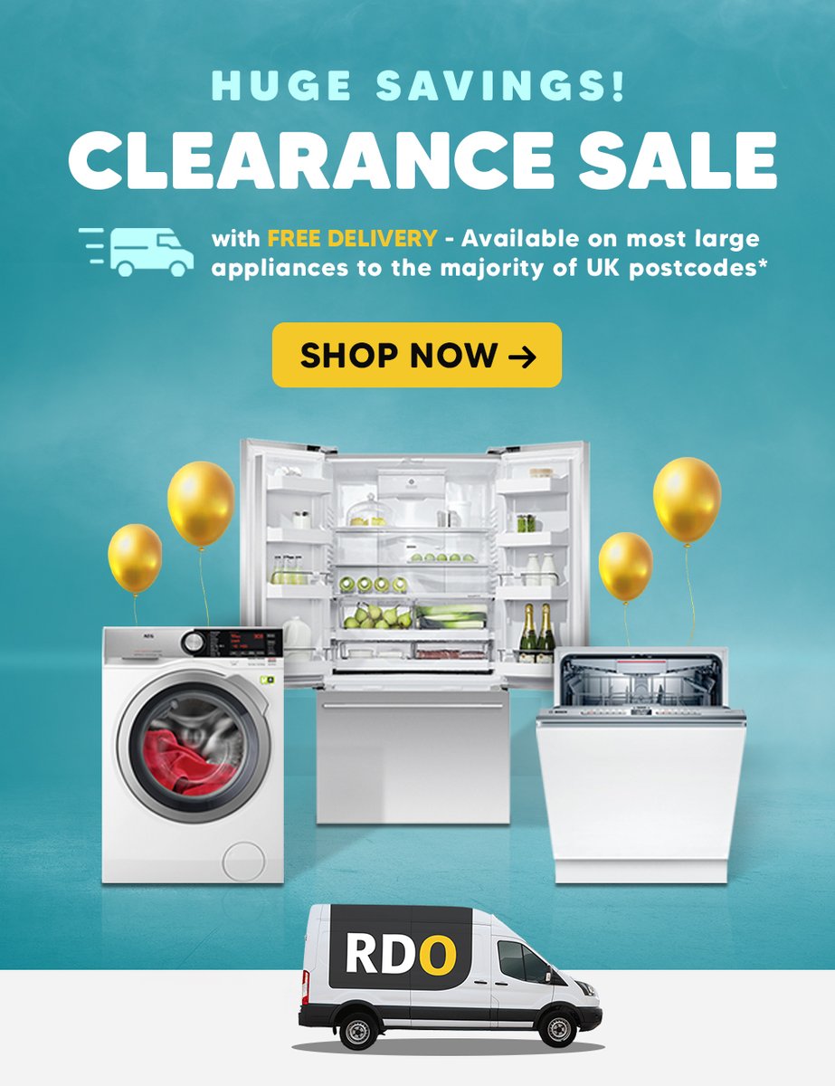 Fancy some HUGE savings? Check out the RDO Clearance Sale!

rdo.co.uk/clearance-sale…