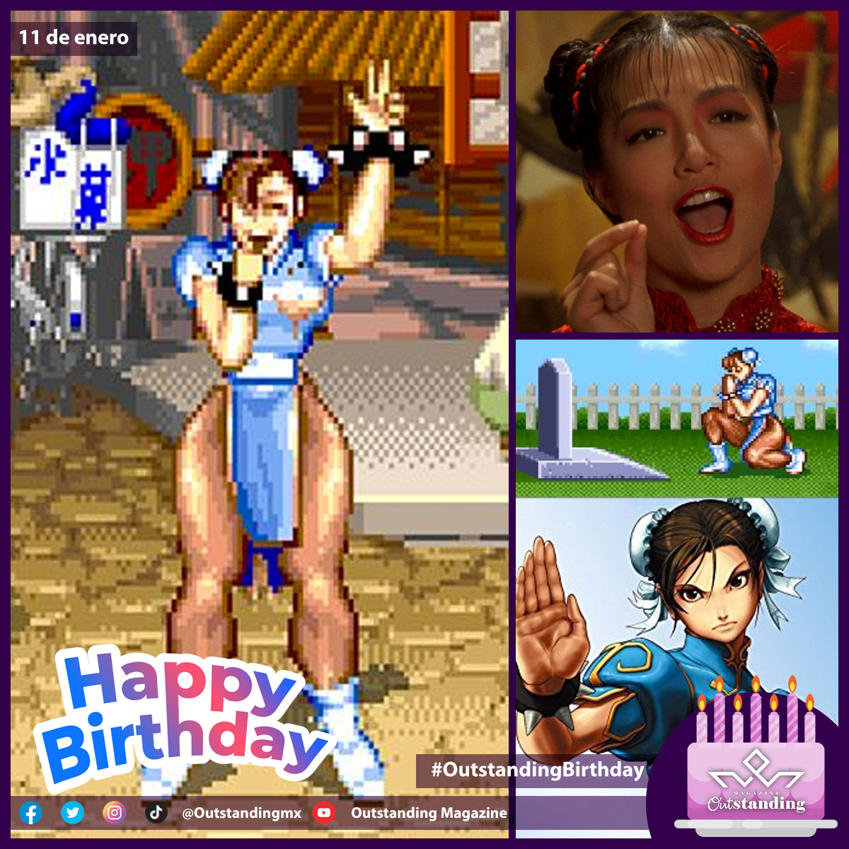 Outstandingmx's tweet photo. "¿Estás listo para esto?"

🎂¡Feliz cumpleaños, a la mujer autoproclamada más fuerte del mundo, Chun-Li!

#OutstandingBirthday #OutstandingVideogame #StreetFighter #Videogame #Anime #Videojuego #ChunLi https://t.co/IMMCuGU3z8