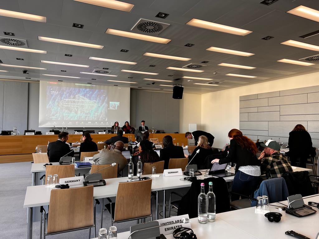SharkRayAreas's tweet photo. Our team is at @BonnConvention #SharksMOS4 ! We hosted a side event featuring @ElasmoProject describing the ISRA project, @ryancshark sharing our South American Pacific e-Atlas, and @fenella_wood talking about how this fits into the CMS shark MOU! 

Thanks to those who joined us! https://t.co/wUzxqmTGTW