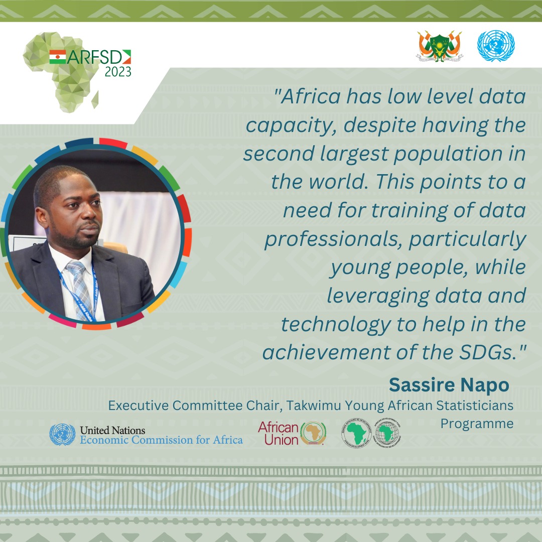 ECA (@eca_official) on Twitter photo #ARFSD2023 - "low-level data capacity in Africa, despite having 2nd largest population in the world' <a href="/SassireN/">Sassire Napo</a> #ARFSD2023 - "low-level data capacity in Africa, despite having 2nd largest population in the world' <a href="/SassireN/">Sassire Napo</a>